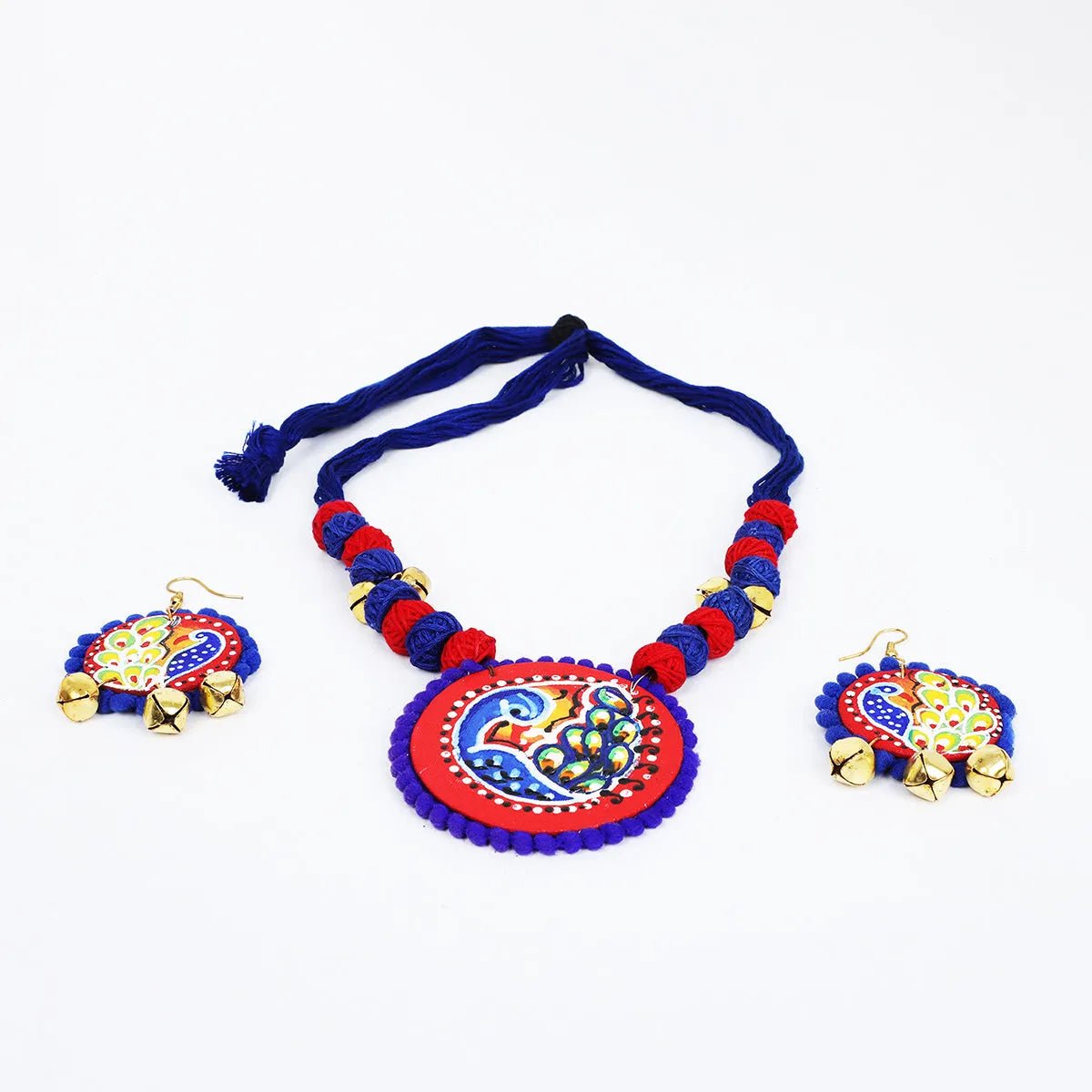 Mohana Classic Multi Color Handmade (Necklace set) HP - NP - KHOJ.CITY