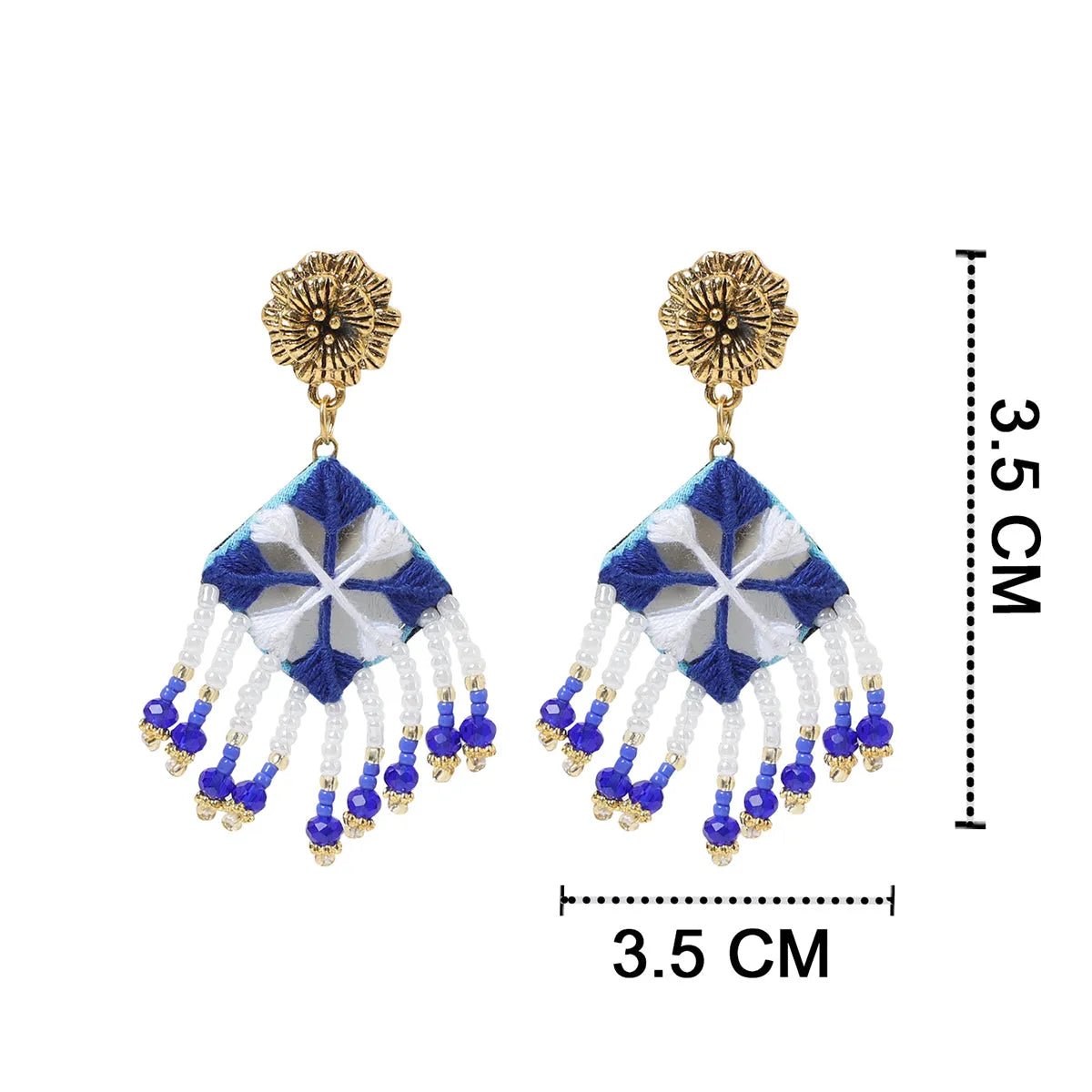 Nivi Mirror Classic Multi Color Handmade (Choker Set) HM - NP - 008 - KHOJ.CITY