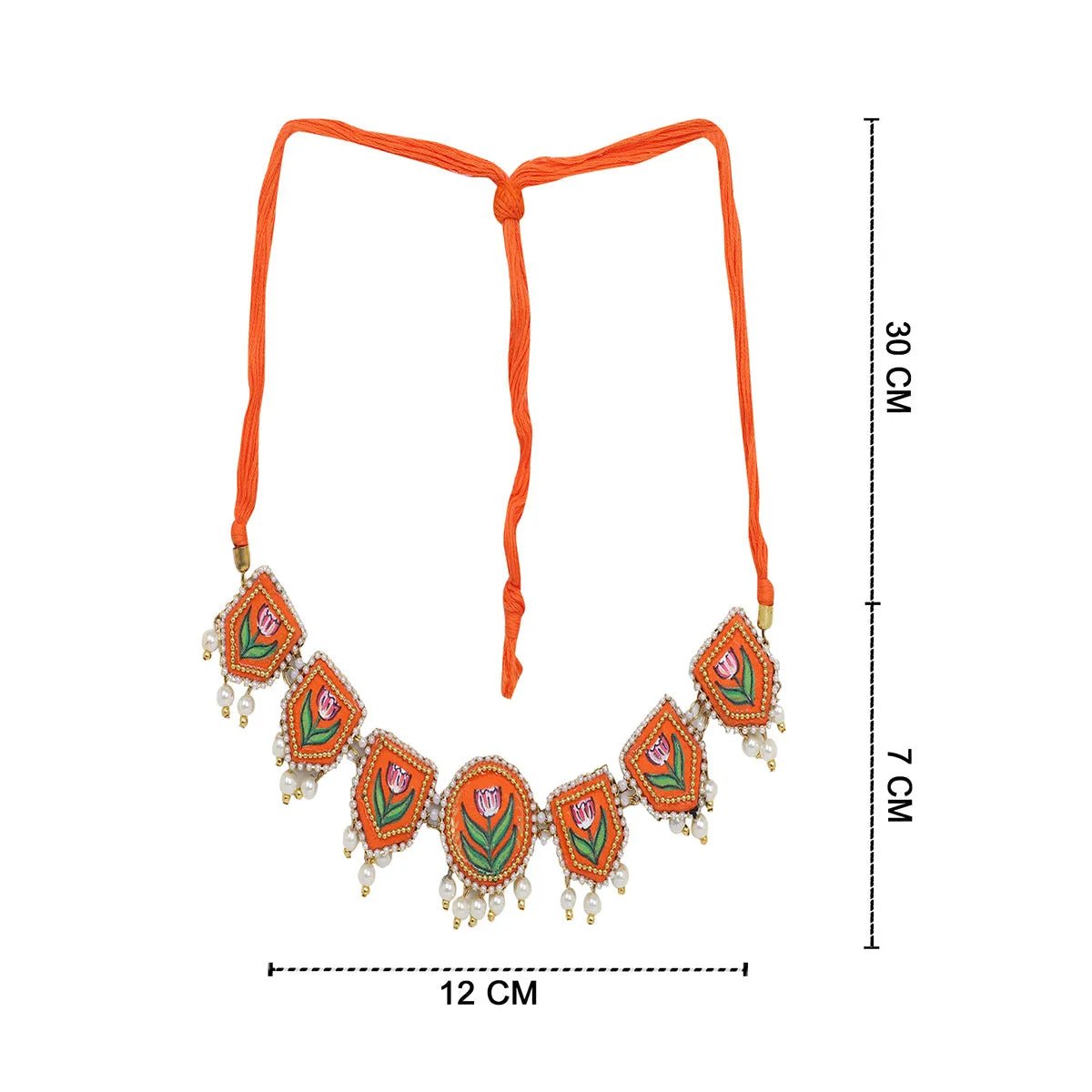 Ochre Classic Orange Handmade (Choker) HP - NP - KHOJ.CITY