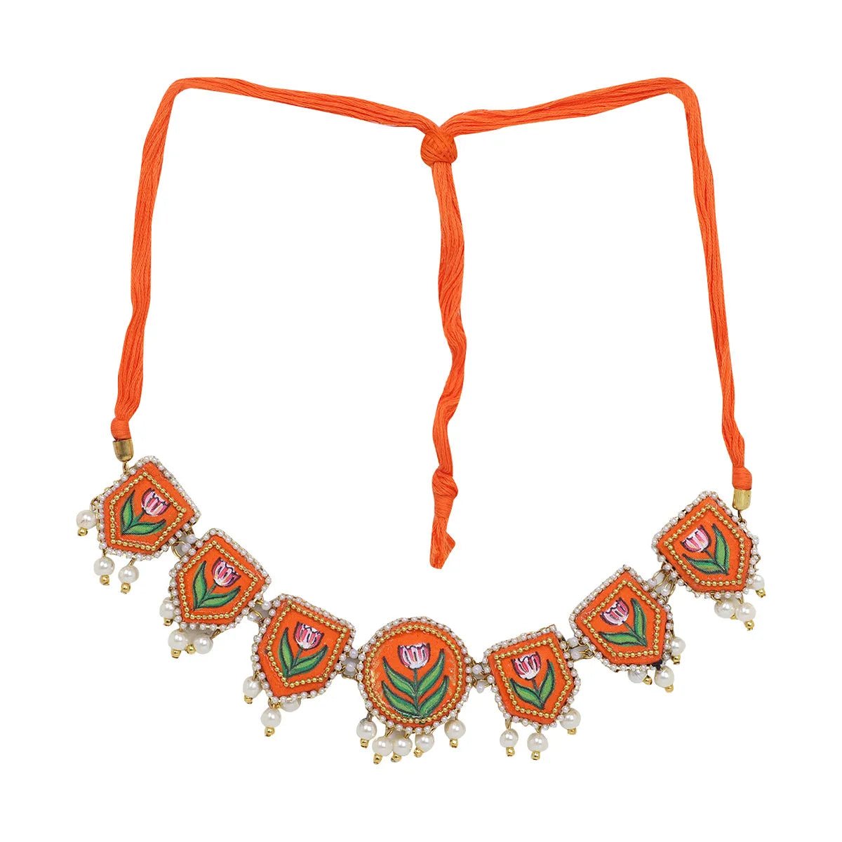 Ochre Classic Orange Handmade (Choker) HP - NP - KHOJ.CITY
