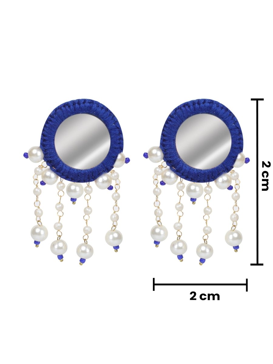 Oxidised Charms Multi Color Handmade Drop (Earrings) HM - ER - 027 - KHOJ.CITY