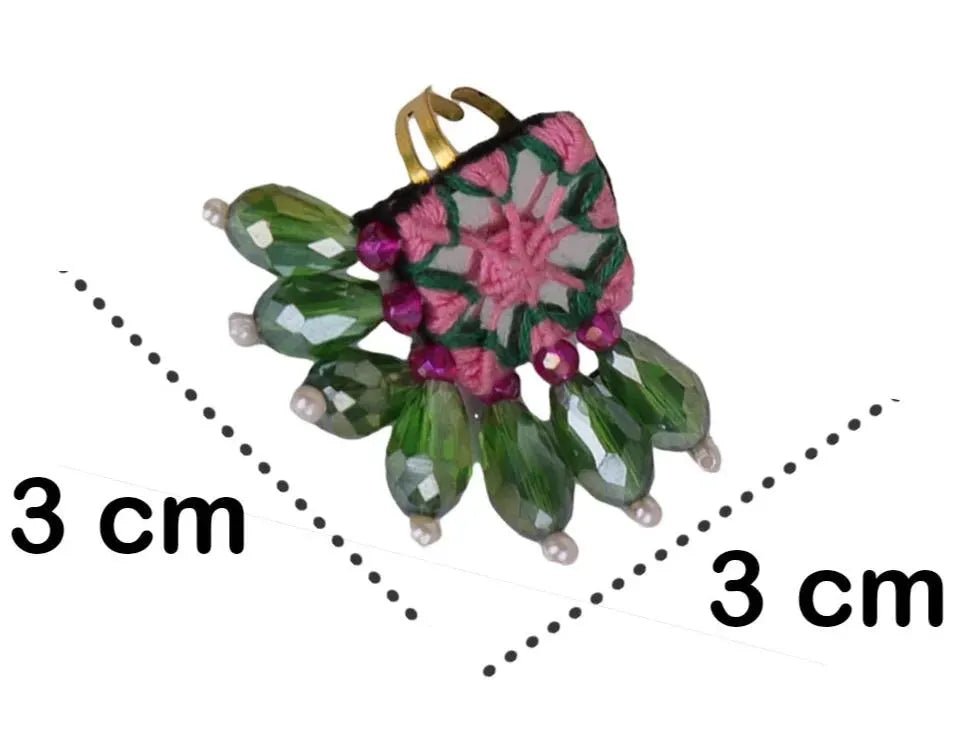 Patalah Mirror Classic Multi Color Handmade Bridal Jewelry (Shaadi Set) - 004 - KHOJ.CITY