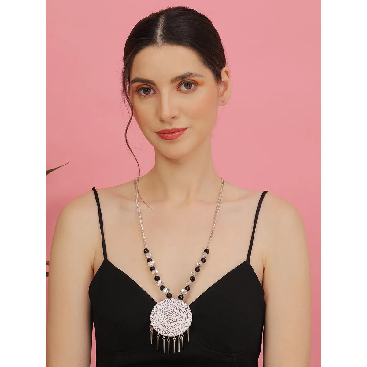 Raas Traditional Multi Color Hand Painted (Necklace) HP - NP - KHOJ.CITY