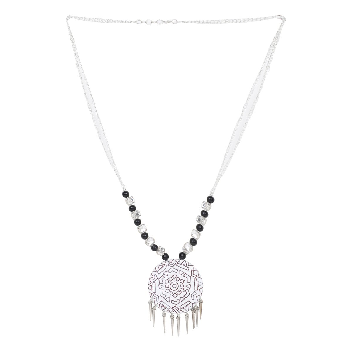 Raas Traditional Multi Color Hand Painted (Necklace) HP - NP - KHOJ.CITY