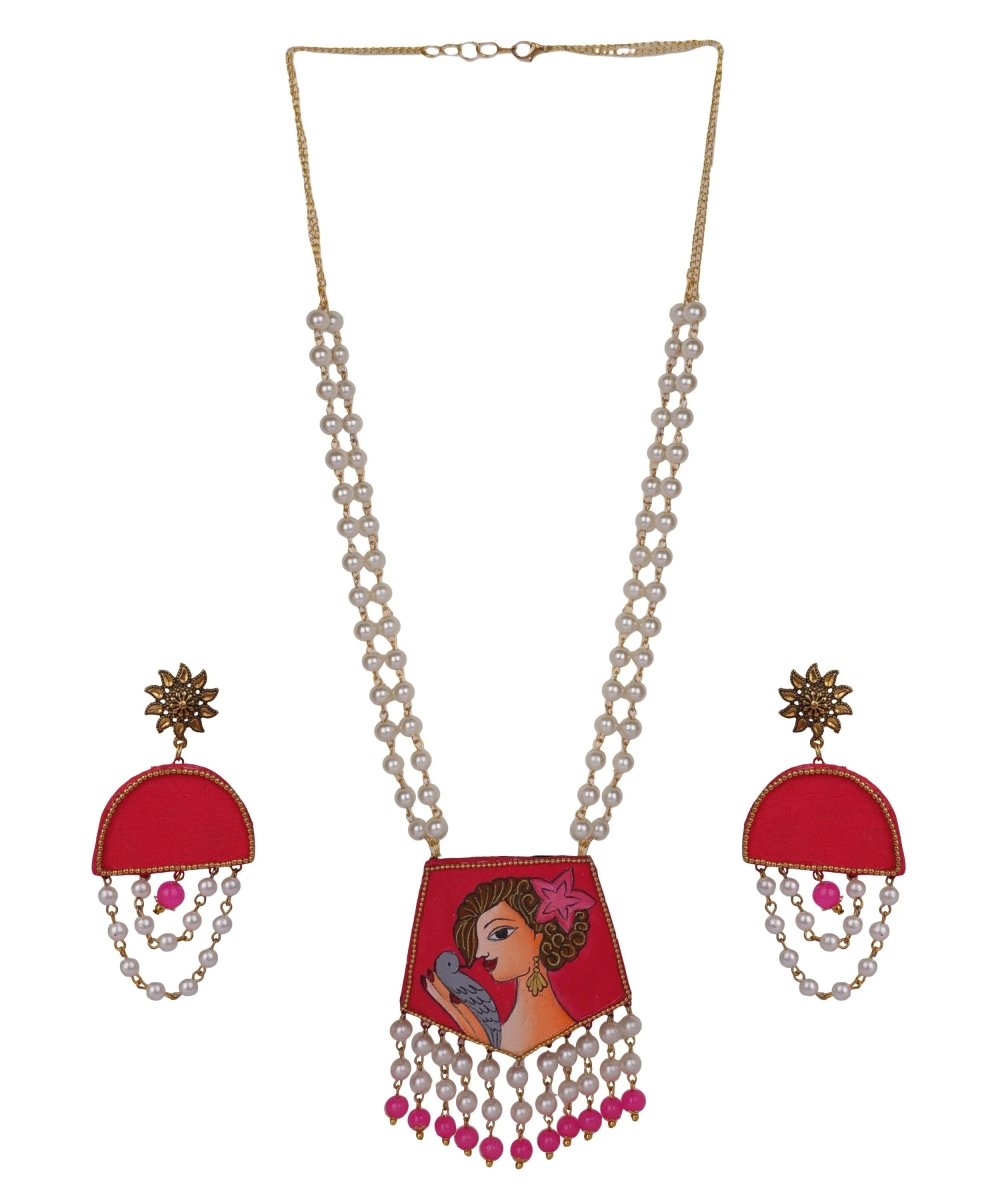 Roop Classic Hand Painted (Necklace Set) HP - NP - 115 - KHOJ.CITY