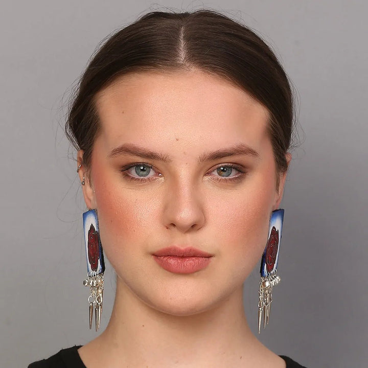 Winky Urban Naari Bohemian Multi Color Handmade Drop (Earrings) HP-ER-