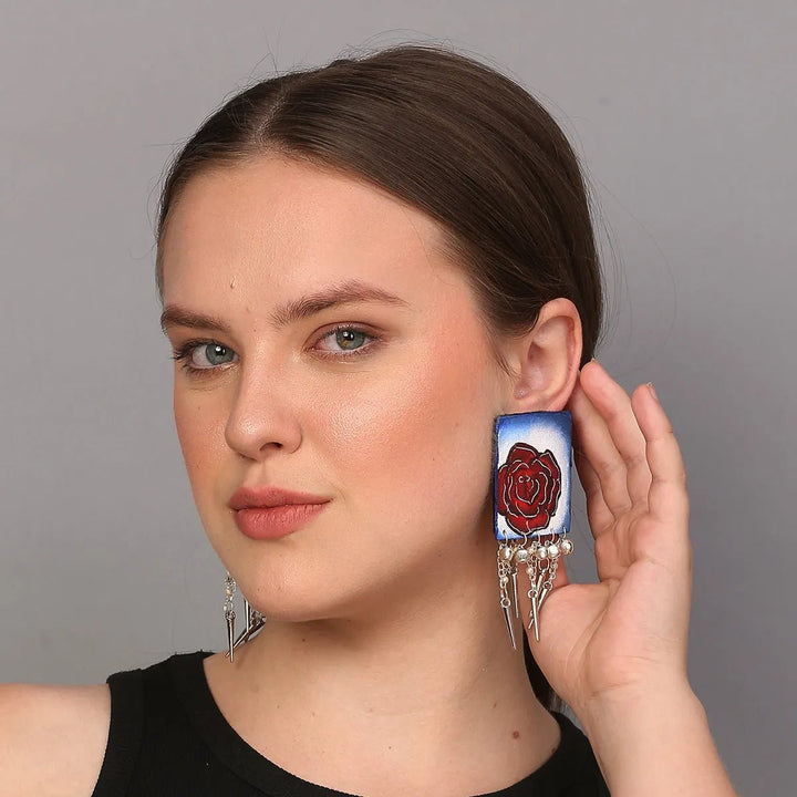 Winky Urban Naari Bohemian Multi Color Handmade Drop (Earrings) HP-ER-