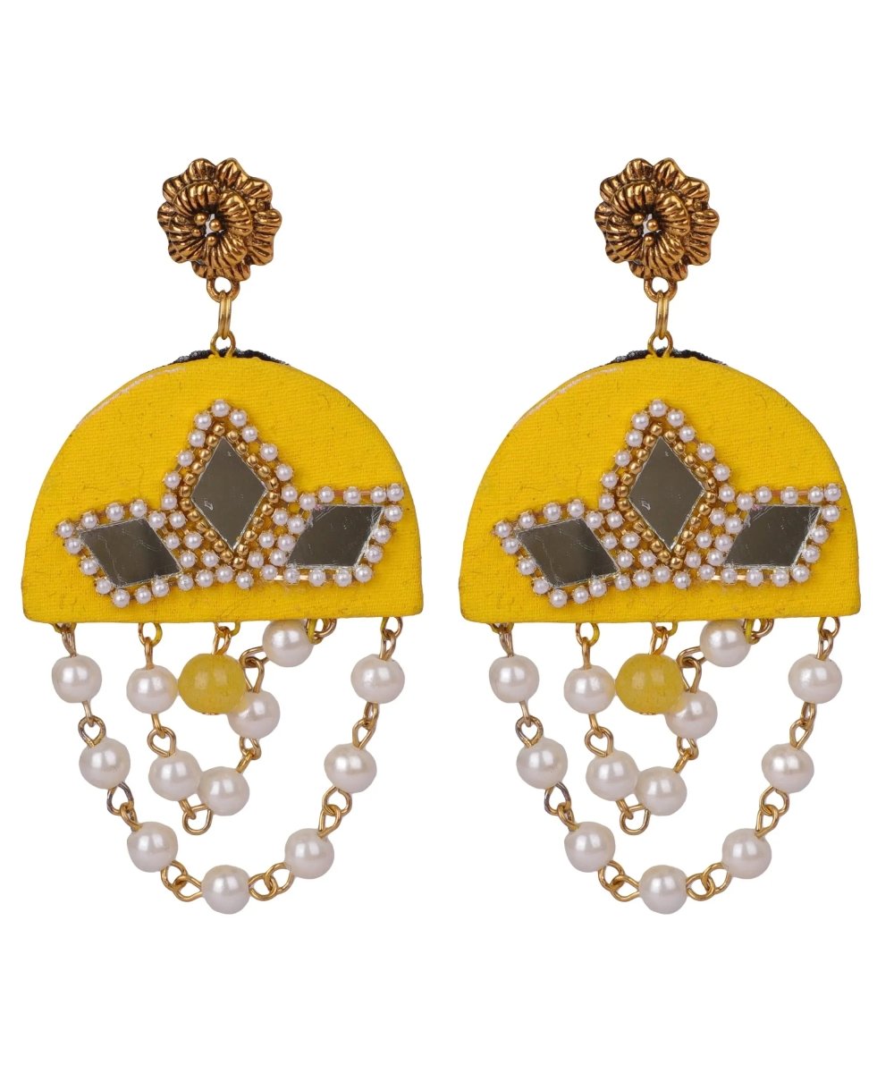 Yellow Dome Classic Multi Color Handmade (Choker Set) HM - NP - 218 - KHOJ.CITY