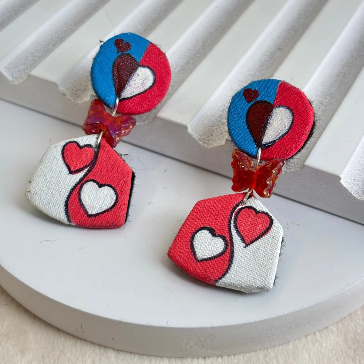 Yin Yang Bling love (Earrings) HP - ER - 250 - KHOJ.CITY