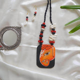 Avnish Handpainted Red (Necklace) set - KHOJ.CITY