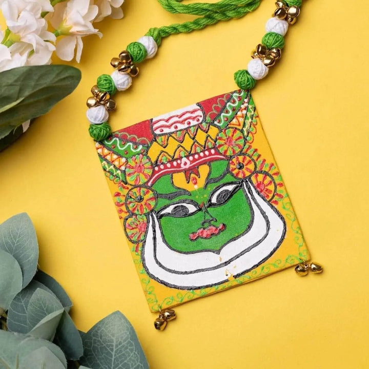 Nrityakala Classic Multi Color Hand Painted (Necklace) HP-NP-078