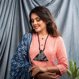 Pakheru Handpainted Black (Necklace) - KHOJ.CITY